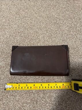 Alexander Wang Brown Leather Zip-Around Wallet